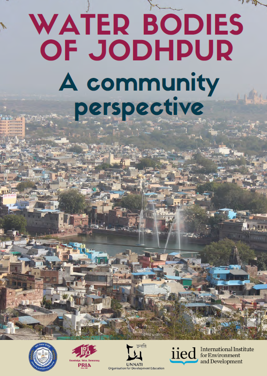 Water Bodies of Jodhpur: A Community Perspective